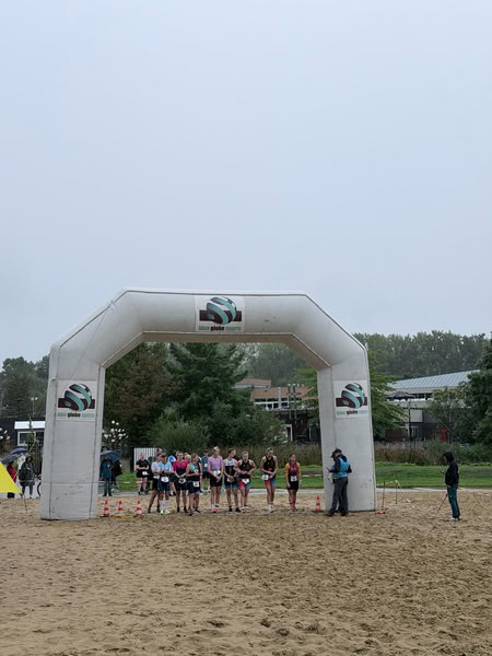 The start at De Gavers.