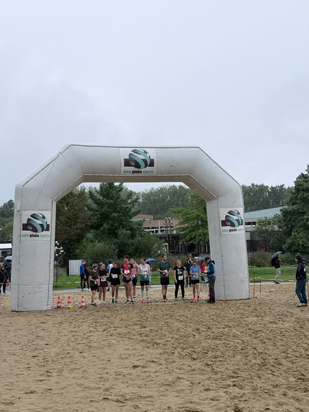 The start at De Gavers.