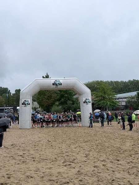 The start at De Gavers.