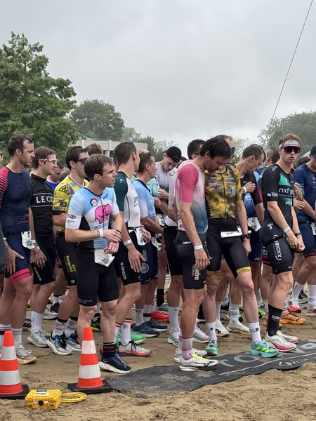 The start at De Gavers.